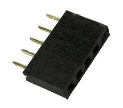 Разъем: PBS-1x05 (PBS-05)шаг 2.54 мм Разъем: PBS-1x05 (PBS-05)шаг 2.54 мм