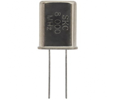 Кварцевый резонатор: HC49U      8 MHz  16pF 30ppm