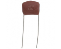 Конденсатор: 0.068uf   630v  10%  CL21                         