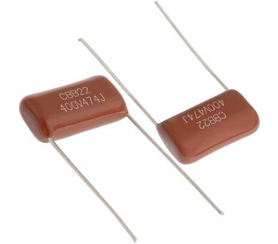 Конденсатор: 0.47uf    400v  10%  CL21