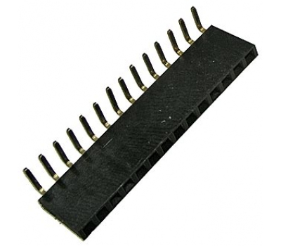 Разъем: PBS-1x14R (PBS-14R)шаг 2.54 мм Разъем: PBS-1x14R (PBS-14R)шаг 2.54 мм