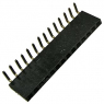 Разъем: PBS-1x14R (PBS-14R)шаг 2.54 мм                    