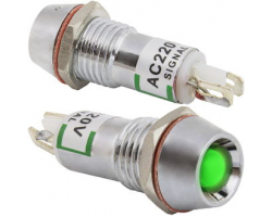 Светодиод в корпусе: L-616-G 220v (10mm) Светодиод в корпусе: L-616-G 220v (10mm)