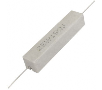 Резистор: RX27-1 15 Ом 25W 5% / SQP25 Резистор: RX27-1 15 Ом 25W 5% / SQP25