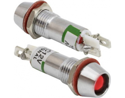 Светодиод в корпусе: L-615-R 12v (8mm) Светодиод в корпусе: L-615-R 12v (8mm)
