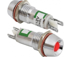 Светодиод в корпусе: L-616-R 12v (10mm) Светодиод в корпусе: L-616-R 12v (10mm)