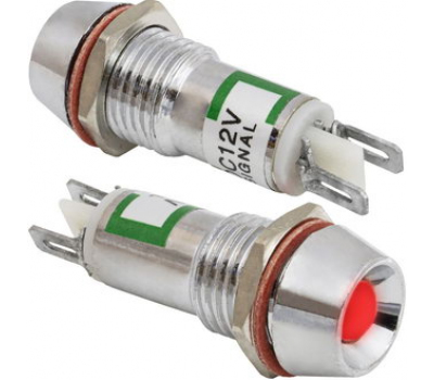 Светодиод в корпусе: L-616-R 12v (10mm) Светодиод в корпусе: L-616-R 12v (10mm)