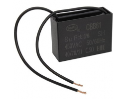 Конденсатор: CBB61 8uF 450V (SAIFU) Конденсатор: CBB61 8uF 450V (SAIFU)