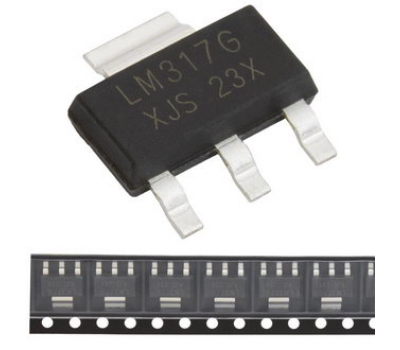 Микросхема: LM317DCYR (HXY)