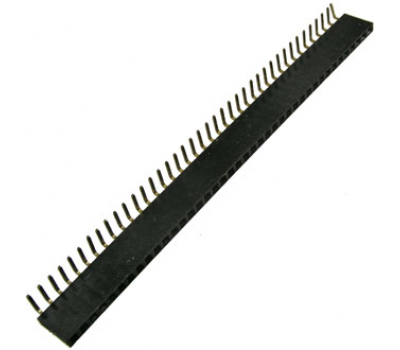 Разъем: PBS-1x40R (PBS-40R)шаг 2.54 мм Разъем: PBS-1x40R (PBS-40R)шаг 2.54 мм