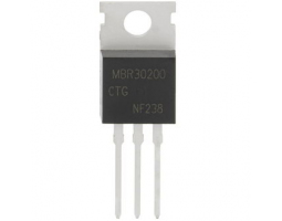 Диод шоттки: SR30100 (30A 100V) TO-220A Диод шоттки: SR30100 (30A 100V) TO-220A
