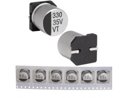 Конденсатор: 330 uF 35 V 105C 10*10.5 VT Конденсатор: 330 uF 35 V 105C 10*10.5 VT