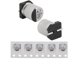 Конденсатор: 4.7 uF 50 V 105C 4*5.4 VT Конденсатор: 4.7 uF 50 V 105C 4*5.4 VT