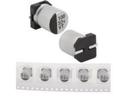 Конденсатор: 100 uF 50 V 105C 8*10.5 VT Конденсатор: 100 uF 50 V 105C 8*10.5 VT