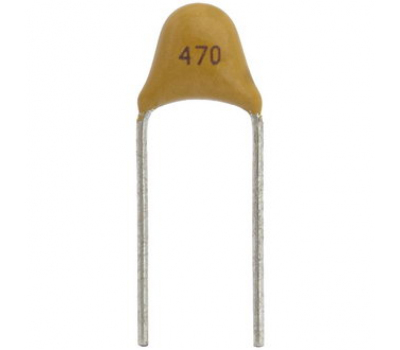 Конденсатор: 47pF/50V NP0 Конденсатор: 47pF/50V NP0