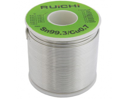 Припой: Sn99.3/Cu0.7 d1.2mm 250g Припой: Sn99.3/Cu0.7 d1.2mm 250g