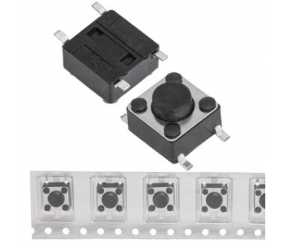 Кнопка тактовая: IT-1102W (6x6x4.3) NPL Кнопка тактовая: IT-1102W (6x6x4.3) NPL