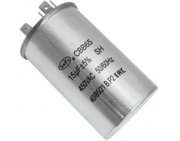 Конденсатор: CBB65 15uF 450V (SAIFU) Конденсатор: CBB65 15uF 450V (SAIFU)
