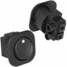 Переключатель: RS-101-7C on-off   черный                         