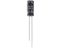 Конденсатор: 47 UF 25V 105*C 5*11 (JWCO) Конденсатор: 47 UF 25V 105*C 5*11 (JWCO)