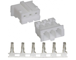 Разъем: HB-03 (MU-3F) pitch 2.0mm +Terminal Разъем: HB-03 (MU-3F) pitch 2.0mm +Terminal