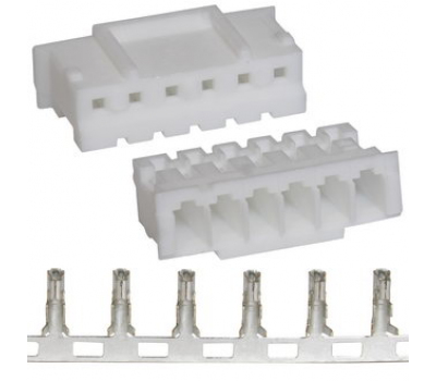 Разъем: HB-06 (MU-6F) pitch 2.0mm +terminal Разъем: HB-06 (MU-6F) pitch 2.0mm +terminal