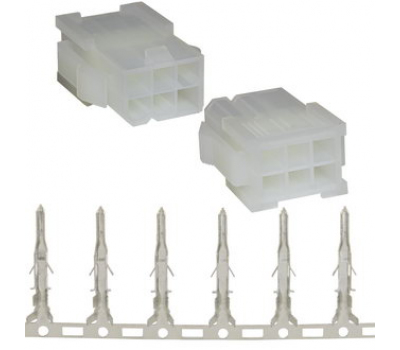 Разъем: MF-2x3M + terminals Разъем: MF-2x3M + terminals