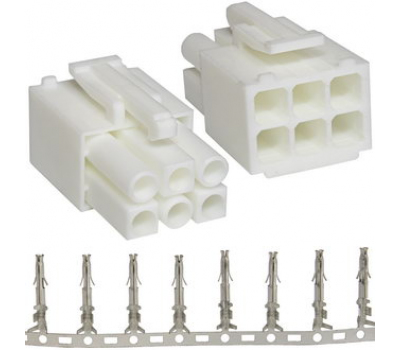 Разъем: MFC 2X3F pitch 4.5 mm+ terminals Разъем: MFC 2X3F pitch 4.5 mm+ terminals