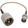 Разъем: UHF-P/BNC-J RG316 15cm