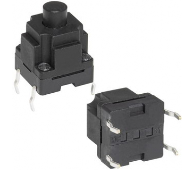 Кнопка тактовая: KAN1010-1301B 10x10x13mm Кнопка тактовая: KAN1010-1301B 10x10x13mm