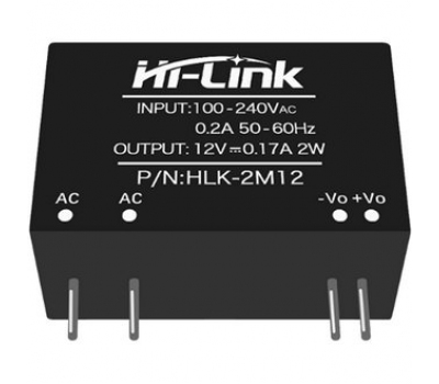 Блок питания имп.: HLK-2M12 Блок питания имп.: HLK-2M12