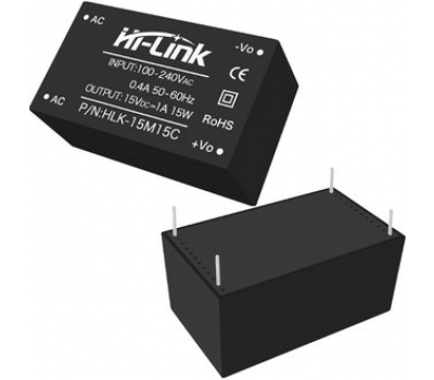 Блок питания имп.: HLK-15M15 Блок питания имп.: HLK-15M15