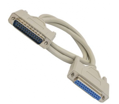 Компьютерный шнур: LPT DB-25F / DB-25M 0.8m Компьютерный шнур: LPT DB-25F / DB-25M 0.8m
