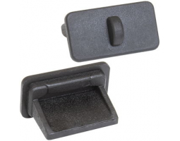 Разъем USB: Rubber plug USB A 01 black