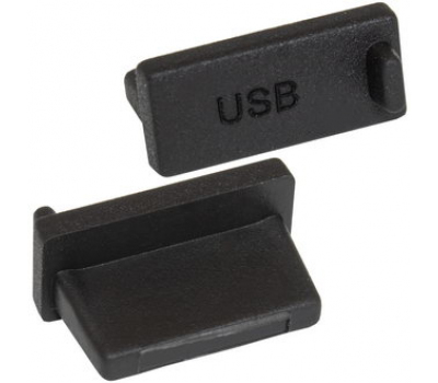 Разъем USB: Rubber plug USB A 02 black Разъем USB: Rubber plug USB A 02 black