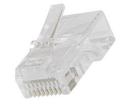 Разъем: RJ45 (TP-8P8C) Cat5E сквозной Разъем: RJ45 (TP-8P8C) Cat5E сквозной