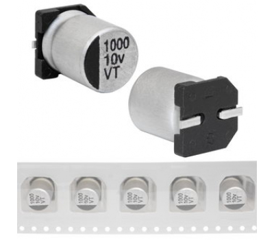 Конденсатор: 1000 uF  10 V   105C   8*10.5   VT
