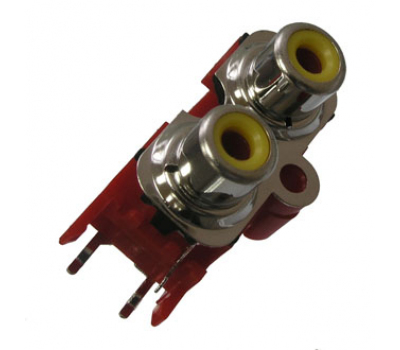 Разъем: RCA-213D гнездо на плату Разъем: RCA-213D гнездо на плату
