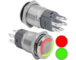 Кнопка антивандал.: GQ16B-10E/RG/N off-(on) Кнопка антивандал.: GQ16B-10E/RG/N off-(on)