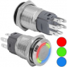 Кнопка антивандал.: GQ16B-10E/RGB/N off-(on)