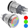Кнопка антивандал.: GQ19B-10E/RGB/N off-(on)