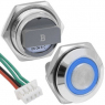 Кнопка антивандал.: GQ16TF-4E/B/N off-(on)