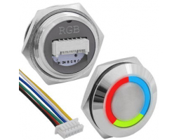 Кнопка антивандал.: GQ19TF-6E/RGB/N off-(on) Кнопка антивандал.: GQ19TF-6E/RGB/N off-(on)