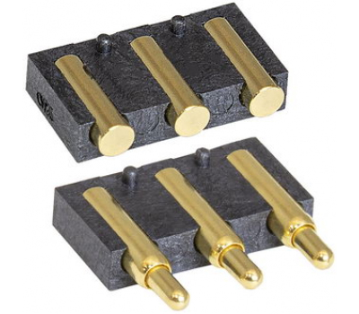 Разъем: Pogo 3pin 3.0mm 04 MF Разъем: Pogo 3pin 3.0mm 04 MF