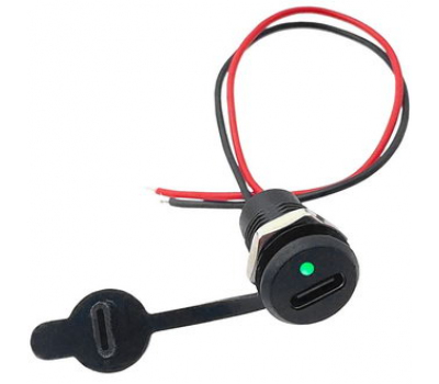 Разъем USB: TYPE-C-2pin-LED Разъем USB: TYPE-C-2pin-LED