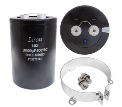 Конденсатор: 10000 UF 400V 85*C 90*130 LWS Liron