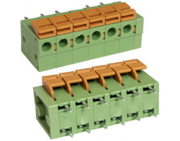 Клеммник нажимной: RG142V-5.08-06P Клеммник нажимной: RG142V-5.08-06P