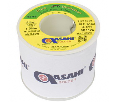 Припой: SCS7 d1.0mm 250g CLF5160 Припой: SCS7 d1.0mm 250g CLF5160