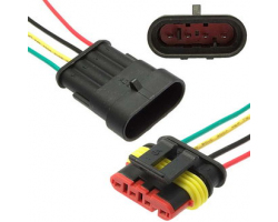 Соединитель автом.: SuperSeal 1.5, 4PIN MF (18AWG 20cm)               