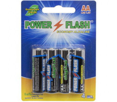 Батарейка: LR6 ECONOMY B4 (P-FLASH) Батарейка: LR6 ECONOMY B4 (P-FLASH)